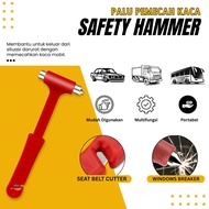 Emergency Safety Hammer 3 IN 1 Car Glass Breaker Hammer