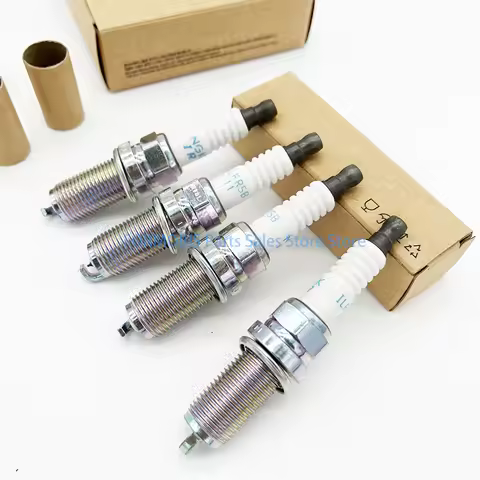 4Pcs 1884111051 New Genuine Spark Plugs ILFR5B 18841 11051 For Sonata IX35 Sorento 2011-2012 2.4 3.5