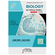 『New』A Level Biology (9700) Topical Paper 1 [2016-2022]