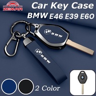 BMW Leather Car Key Shell Key Cover Smart Key Case Protector Fashion KeyChain for BMW E46 E39 E60