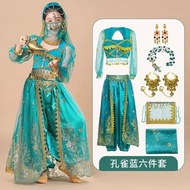 Children's Indian Performance Costume Princess Pasha Xinjiang Western Costume Exotic Belly Dance Pri