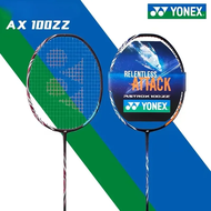 YONEX ไม้แบดมินตัน ASTROX 100ZZ Blue Red Carbon ที่น่ารังเกียจไม้แบดมินตัน Ax100zz มืออาชีพพร้อมด้วย