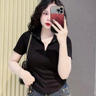 Áo Thun Nữ Form Ôm Tôn Dáng 40 đến 55kg Cotton Mềm Co Giãn (Mã B27 Séc Kéo)