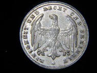 1923年德國(Germany)大鷹國徽500馬克鋁幣(威瑪政府時期馬克大崩潰Hyperinflation period)