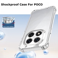Luxury Shockproof Clear Phone Case For POCO F8 Ultra M8 Pro 5G F7 Ultra X6 X7 Pro C75 C71 M7 Pro C65