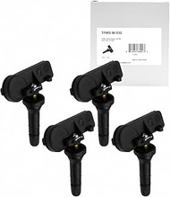 Wheel Accessories Parts TPMS 315 MHz Tire Pressure Sensor 4 Pack Rubber Snap in Stem Fits Ford Linco