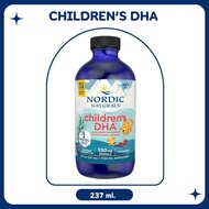 Nordic Naturals Childrens DHA 530mg for children aged 1-6 years 237 ml. รสสตรอว์เบอรีเสริม ความจำ