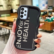 HP Case For Samsung A23 4G A23 5G F23 5G M23 5G Case English Pattern Case Soft Silicone Softcase Mac