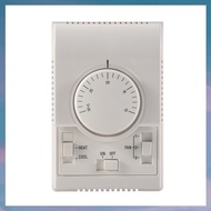 (UDOP) MT01 220VAC Room Mechanical Thermostat Air Conditioner Fan Coil Thermostat Temperature Contro