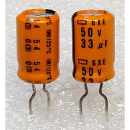 Nippon Chemi-Con GXE 33uf 50v capacitor