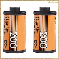 [K O G X] 2pcs 200 35mm Film 36 Exposure Roll,Negative Film for LOMO Camera,Compatible with M35 M38 