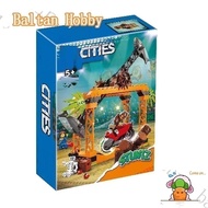 Baltan Toy HN7X Compatible with City/Shark Attack Stunt Challenge/60342 EC2
