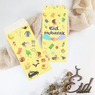 [10 pcs] - EID ENVELOPE - AESTHETIC EID ENVELOPE - LONG EID ENVELOPE - UNIQUE EID ANGPAO ENVELOPE