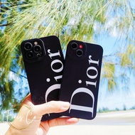 Dior Design White+Black iPhone 13 Pro Max 12 Pro Max 11 Pro Max TPU Protect Cover