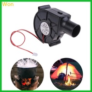 Won 7530 Cooler Fan 5V 12V 24V Oil Bearing Air Flow Cooling BBQ Picnic Camping Fans