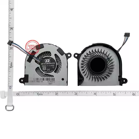 New Laptop CPU cooling Cooler Fan for DELL Latitude 7480 E7480 P73G E7490 7490 laptop Fan 02T9GV EG5