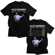 Alex Warren Cheaper Than Therapy Tour T-Shirt New Design Casual Shirt For Women/Men Cotton