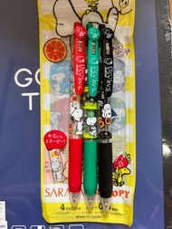 Zebra Sarasa x Snoopy 原子筆