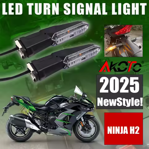Motorcycle Turn Signals Light For KAWASAKI Ninja H2 SE ZH2 Z500 Z-E1 Z900SE ELIMINATOR 450 500 Z900R