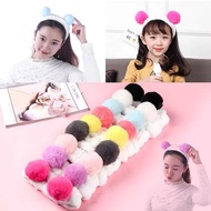 Korea Flannels Large Butterfly Hair Band Wash Face Makeup Sport Turban Headband