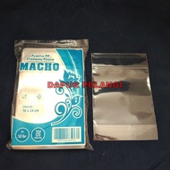 Standing Pouch 16x24cm Clear Standing Ziplock Clip Plastic/