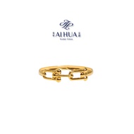 AIHUA Cincin Fesyen Hardware Stamping Cincin Emas 916 Ori
