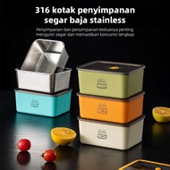 Food Lunch Anti Box Stainless Steel Children 316 Spill Lunch Box