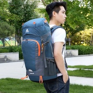 65L Waterproof Hiking Backpack Outdoor Sport Travel Daypack with Rain Cover for Camping Climbing Mou