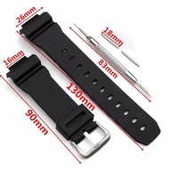 Watch Band Strap Replacement for Casio G Shock DW-6900 Rubber Silicone Watchband Ear Batch Needle