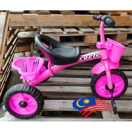 Children Kids Tricycle 3 Wheels Bicycle Ride On Bike