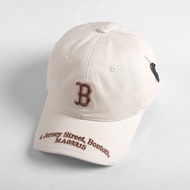 - Baseball Cap M l-B 10451 - NY Form Welded Hat Full Stamp Beige/Gray/Black - Unisex Fashion