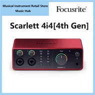 Focusrite Scarlet 4i4 4th Gen Computer External Audio Interface