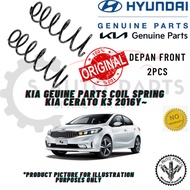 KIA CERATO K3 2016Y~ (depan FRONT OR belakang REAR)100% BRAND KIA HYUNDAI geuine parts COIL SPRING