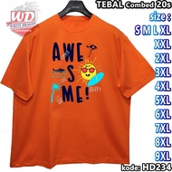 AWESOME T-SHIRT XL 2XL 3XL 4XL 5XL 6XL 7XL 8XL 9XL T-SHIRT JUMBO SIZEBIG HD234