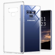 LP-8 SMT🧼CM Crystal Clear Ultra Thin Slim Soft TPU Cases Covers for Samsung Galaxy Note9 Note 9 Phone Back Cover Transpa