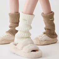 Y2k Winter Leg Warmers Lolita Knit Socks Women Stylish Stretchy Boots Cover