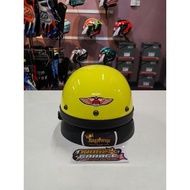 ➡️ KingzGarage ⬅️ Helmet MHR Steng Original Kuning MHR Steng Yellow Helmet Kura