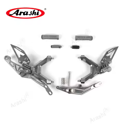 Arashi S1000RR / HP4 CNC Adjustable Footrests Foot Pegs Rider Rearset Footrest Foot Rest For BMW S 1