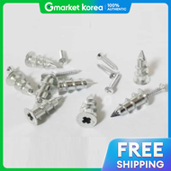 Th20Do25 Drywall Anchors 24 Pieces Screw Anchors Drywall Screws Drywall Board Anchors