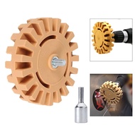 Car Rubber Eraser Wheel For Stickers Pinstripe Decal Graphics Glue Remover Tray Eraser Wheel Remover