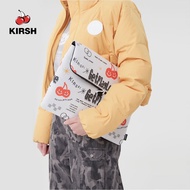 [KIRSH] DOODLE CHERRY GRAPHIC IPAD POUCH |22AW |