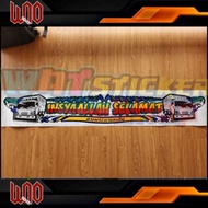 Sticker Cermin Depan Lori (Thai Style)