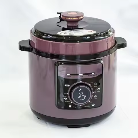 5L 6L Purple Mechanical Electric Pressure Cooker Household Non-stick Multicooker Electric Pressure R