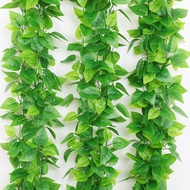 Simulation Rattan Artificial Green Dill Leaf Decoration Fake Leaf Vine Ceiling Decoration Green Leaf