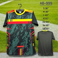 Sports Shirt Printed Good Fabric Football AB-999 Soft Exercise Kit Fat People's Clothes