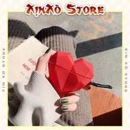 Love Heart Airpod 1 2 3 Pro Case with high quality keychain, Airpod Silicon Case - EXCELLENT Store