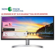 LG 29" 29WK600 UltraWide FHD IPS HDR 10 LED Monitor (29WK600-W)