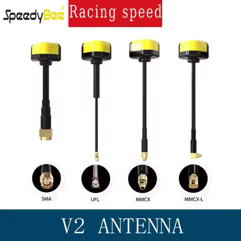SpeedyBee Speedy Bee 5.8 GHz RHCP SMA/UFL/MMCX-90°/MMCX-Straight Antenna V2 for RC FPV Racing Drone