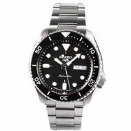 Seiko 5 Automatic Made in Japan Black Dial 24 Jewels Sports Watch SBSA005