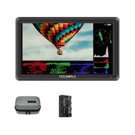 FEELWORLD S55E 5.5" 500nit 1920x1152 Field DSLR Camera Monitor | with F550 Battery and Bag, 4K HDMI 